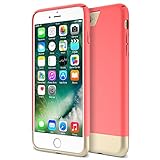 iPhone 7 Plus Case, Maxboost [Vibrance Series] Protective Slider Style Slim Cases Covers For Apple iPhone 7 Plus 2016 SOFT-Interior Scratch Protection Finish - Italian Rose/Gold