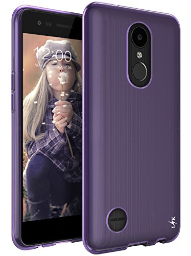 LG K20 V Case, LG K20 Plus Case, LG Harmony Case, LG V5 Case, LG K10 2017 Case, LK Ultra [Slim Thin] Scratch Resistant TPU Rubber Soft Skin Silicone Protective Case Cover (Purple)