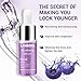 Blueberry Face Skin Care Hyaluronic Acid Serum Essence Oil for Moisturizing Reduces Fine Lines Firming Skin (Blue)
