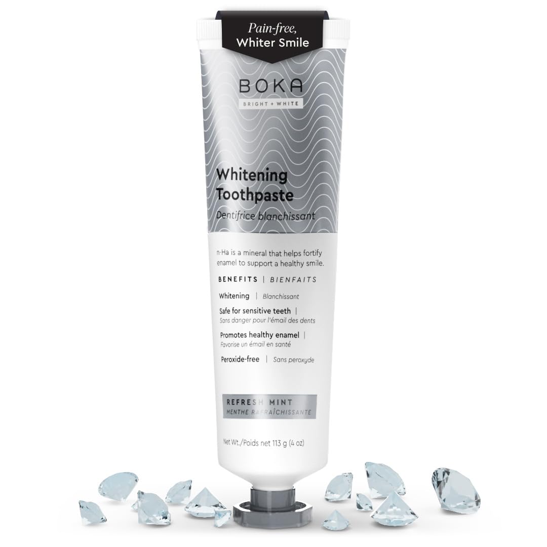 New boka fluoride free toothpaste nano hydroxyapatite