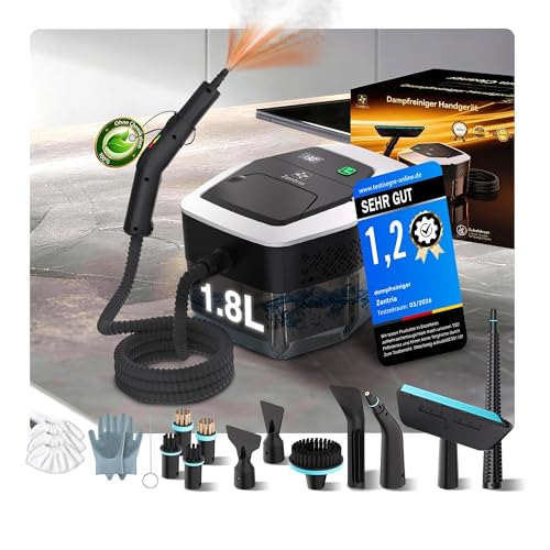 ZZ005 14-in-1 Steam Cleaner Handheld Steam Cleaner for Everything, Steam Cleaner for Floor, Kitchen