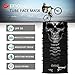 JOEYOUNG Skull Face Mask UV Sun Dust Neck Gaiter Bandana Headwear Motorcycle