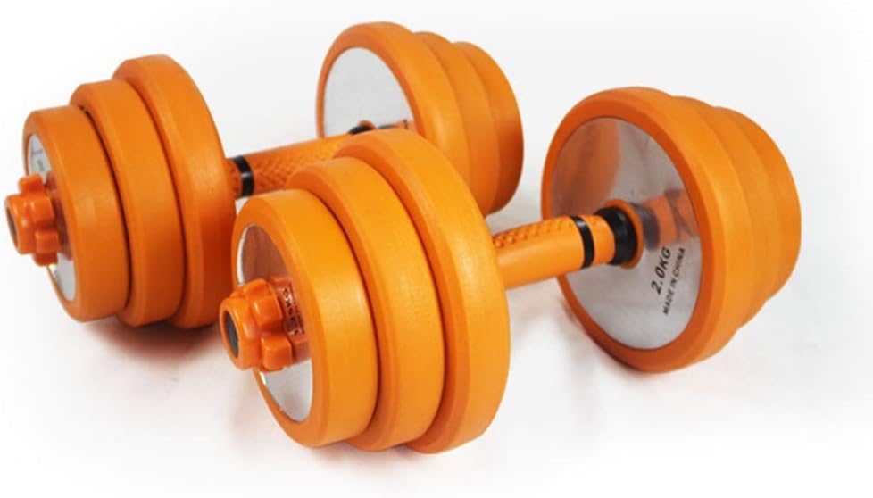 Queen Boutiques Dumbbells Dumbbell 20 Kg Home Fitness Dumbbell Mute Adjustable for Exercise Intensity Training Home Fitness Equipment Strength Training Equipment