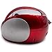 Lauson Boombox with Cd Player Mp3 | Portable Radio CD-player Stereo with USB | Usb & MP3 Player | Headphone Jack (3.5mm) CP542 (Red)thumb 2