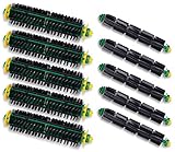 I-clean Replacement Bristle Brush and Flexible Beater Brush5 Set] for iRobot Roomba 500 Series 510 530 535 540 550 560 570 580 Vacuum Cleaning Robots
