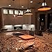 LEONLITE Industrial Metal Pendant Light, 4.92ft Cord Edison Vintage Style Hanging Barn Lampshade, ETL Listed, Aluminum Sockets, E26 Base, for Kitchen, Pool Table, Dining Room, Pack of 3