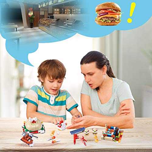 LEBLOCK Girls Building Blocks Toys Set 330 Pieces Handbag Classic