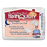 Tranquility Overnight Personal Care Pad, 16.5 Inch, Heavy Absorbency, 2382 - Case of 96