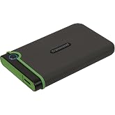 Transcend TS1TSJ25M3 1TB StoreJet M3 Military Drop Tested USB 2.0 External Hard Drive
