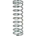 Prime-Line SP 9703 Compression Spring, Spring Steel Construction, Nickel-Plated Finish, 0.041 GA x 3/8 In. x 1-1/8 In. (4 Pack)