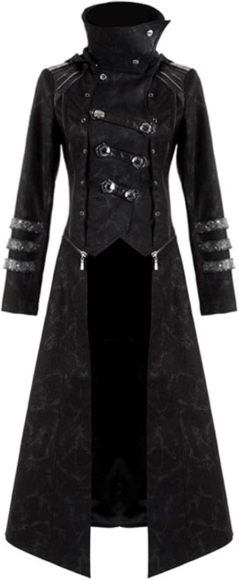 womens black maxi coat