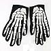 Crytech Skeleton Gloves for Women Men, Mummy Ghost Reaper Cosplay Skull Gloves Winter Warm Full Finger Bone Skeleton Costume Gloves for Cycling Riding Motorcycle Ski Halloween Accessories (White)thumb 3