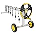 VINGLI 18 Feet Pool Cover Reel Inground Swimming Pool Solar Blanket Roller Reel