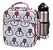 Insulated Durable Lunch Bag - Reusable Meal Tote With Handle and Pockets - Penguin