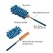 Powertiger 4 Pack Microfiber Duster Extendable Hand Duster Washable Microfibre Cleaning Tool Telescoping Extendable Dusters(Microfiber Duster)