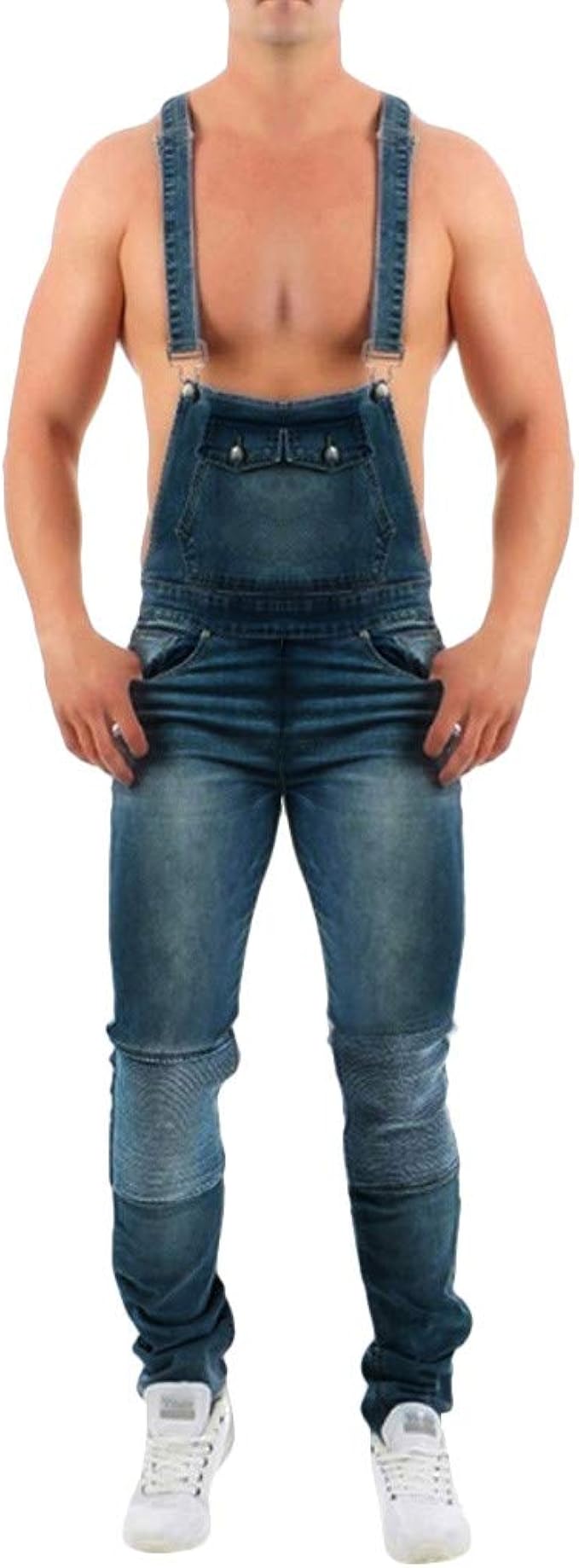 straight leg overalls mens