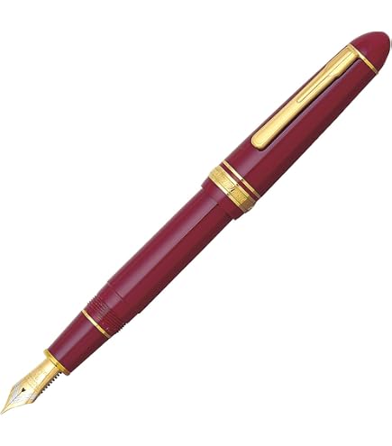 Amazon.com : Platinum Fountain Pen President #1 Black and Gold