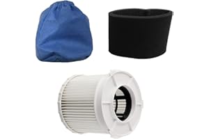YobiLife Replacement Filter Kit for Cordless Vacuum Cleaners - HEPA 162518-0 + Damper 199827-4 + Pre-Filter Bag Compatible wi