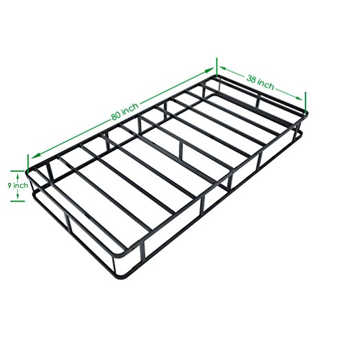 HOMUS 9 Inch High Profile Strong Steel Structure Box Spring/Easy assembly Smart Mattress Base/Foundation Twin XL