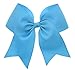5 Inch Large Grosgrain Ribbon Cheer Bows with Alligator Hair Clips for Teens Juniors Pack of 30 LCLHB (5 inch-30 Pack)
