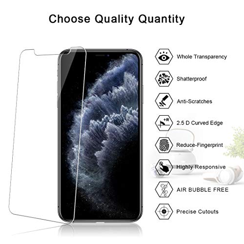 TAURI [3Pack] Screen Protector for iPhone 11 Pro Max 6.5'' and iPhone
