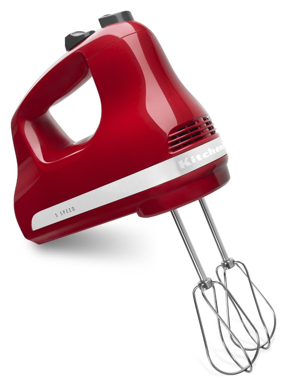 KitchenAid 5 Ultra Power Speed Hand Mixer - KHM512, Empire Red image 6