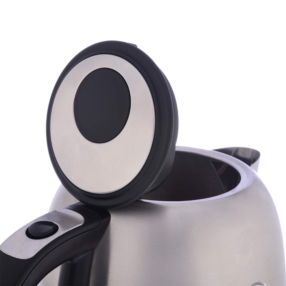 Russell Hobbs 20460 Quiet Boil Kettle, Brushed Stainless Steel, Silver