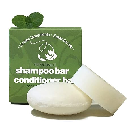 Amazon Com Whiff Spiraleaf Shampoo Conditioner Bar Set Peppermint Essential Oil Limited Ingredients Zero Waste No Colorings Concentrated Formula Made Usa Beauty