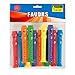 Kicko Plastic Recorders - Pack of 12-4 Inches Assorted Colors Plastic Flute Musical Instruments - for Kids, Boys and Girls, Party Favors, Bag Stuffers, Toy, Prize