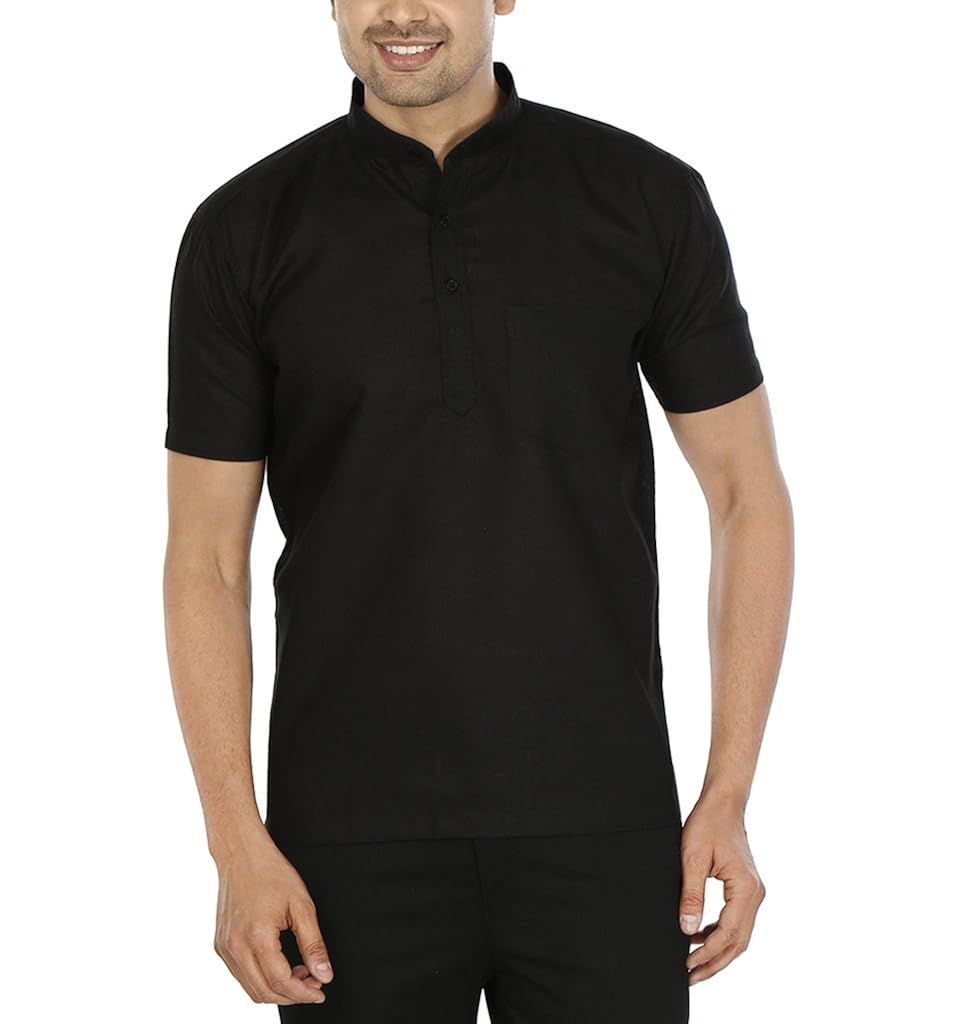 jainish men's short kurta (available in various colour options)