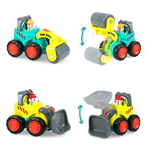 4 Construction+Toddlers+Bulldozer+Forklift+Excavator