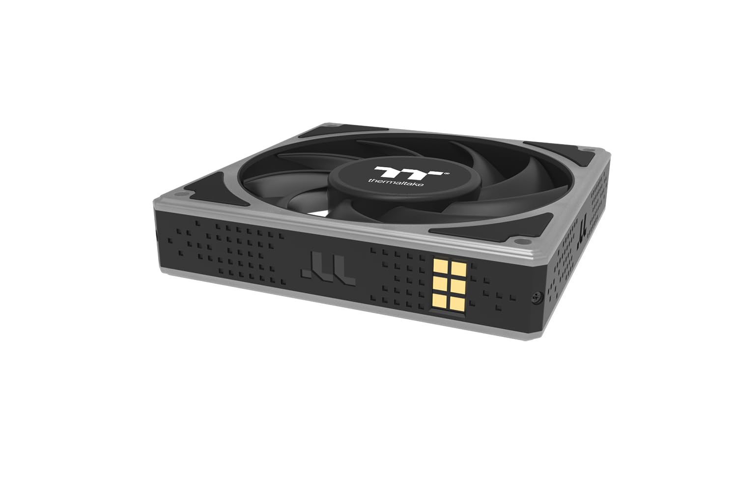 Thermaltake TOUGHFAN EX 120 ARGB Sync (3er-Pack) | PWM-Lüfter für PC | MagForce 2.0 mit magnetischer Kettenverbindung | LCP-Flügel und ARGB-Lichtrahmen | Black 2
