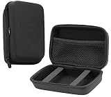 Navitech Charcoal Grey Heavy Duty Rugged Travel/Carry Case Compatible with The APEMAN Mini Pocket LED DLP Projector