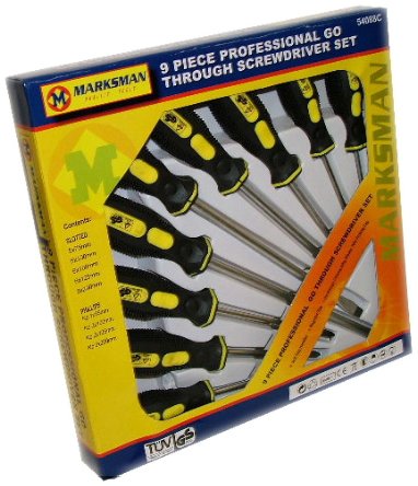 9 Piece Screw Driver Set