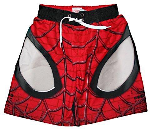 Spider-Man Little Boys Swim Trunks (6/7 