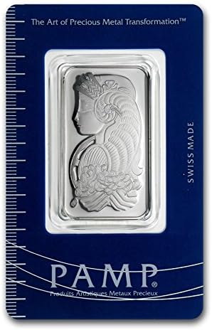 1 oz Platinum Bar - PAMP Suisse (in Assay)