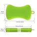 Silicone Dish Sponge, HEYFIT 2Pack Multi-purpose Silicone Sponge Food Grade Kitchen Washing Brush Scrubber, Magic Household Cleaning Sponges for Instant Pot Steamer Basket, Pot Pan, Dish