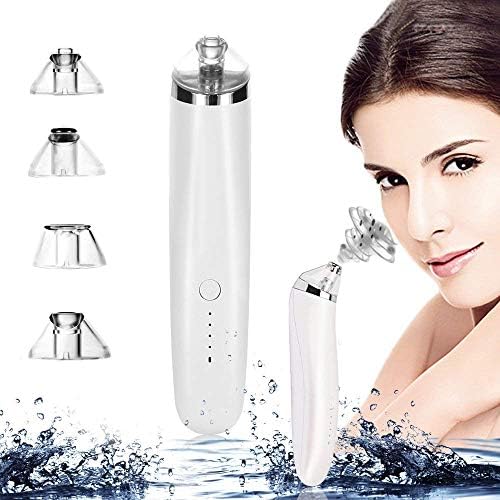 Blackhead Remover Vacuum Suction Pore Cleanser, USB Rechargeable Electric Beauty Device Acne Treatment Comedo Removal Tool Pimple Extractor Microdermabrasion Exfoliating