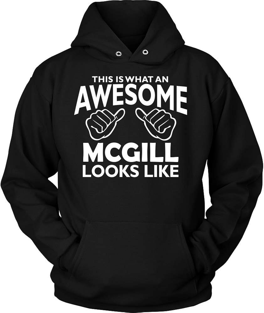 Amazon This Is What An AWEASOME McGill Looks Like Hoodie Black