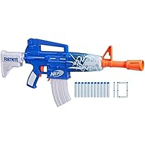 NERF Fortnite Blaster ブルー　ラマセット NERF Fortnite Blue Shock Motorized Dart Blaster with 10