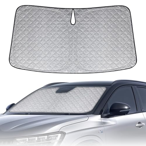 Folding Front Windshield Anti-UV Sun Shade Compatible with Renault Austral 2022-2025, Car Sun Visor for Indoor Foldable Cover, UV Reflective Protection