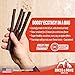 Rocco & Roxie Jerky Dog Treats Made in USA Healthy Treats for Potty Training High Value Real Meat Slow Roasted Snacks for Small, Medium & Large Dogs & Puppies Soft Chews, 1 Pound (Pack of 1)