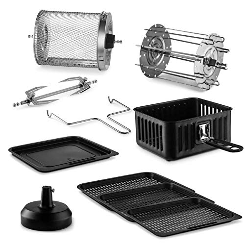 6 Gourmia+Digital+Stainless+Dehydrator+Rotisserie