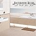 GUAngqi BATHROOM RULES Wash Brush Floss Flush Quote Saying Wall Sticker Home Decal Decor For Bathroom