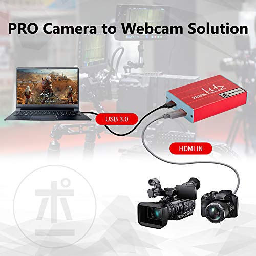 HDMI Game Capture Card, USB 3.0 HDMI Video Capture Dongle,Full HD 1080P HDMI Video Capture for PS3/ PS4 Xbox Wii u Nintendo Switch Support HDCP 1080P Windows 7/8/10 Linux YouTube OBS Twitch