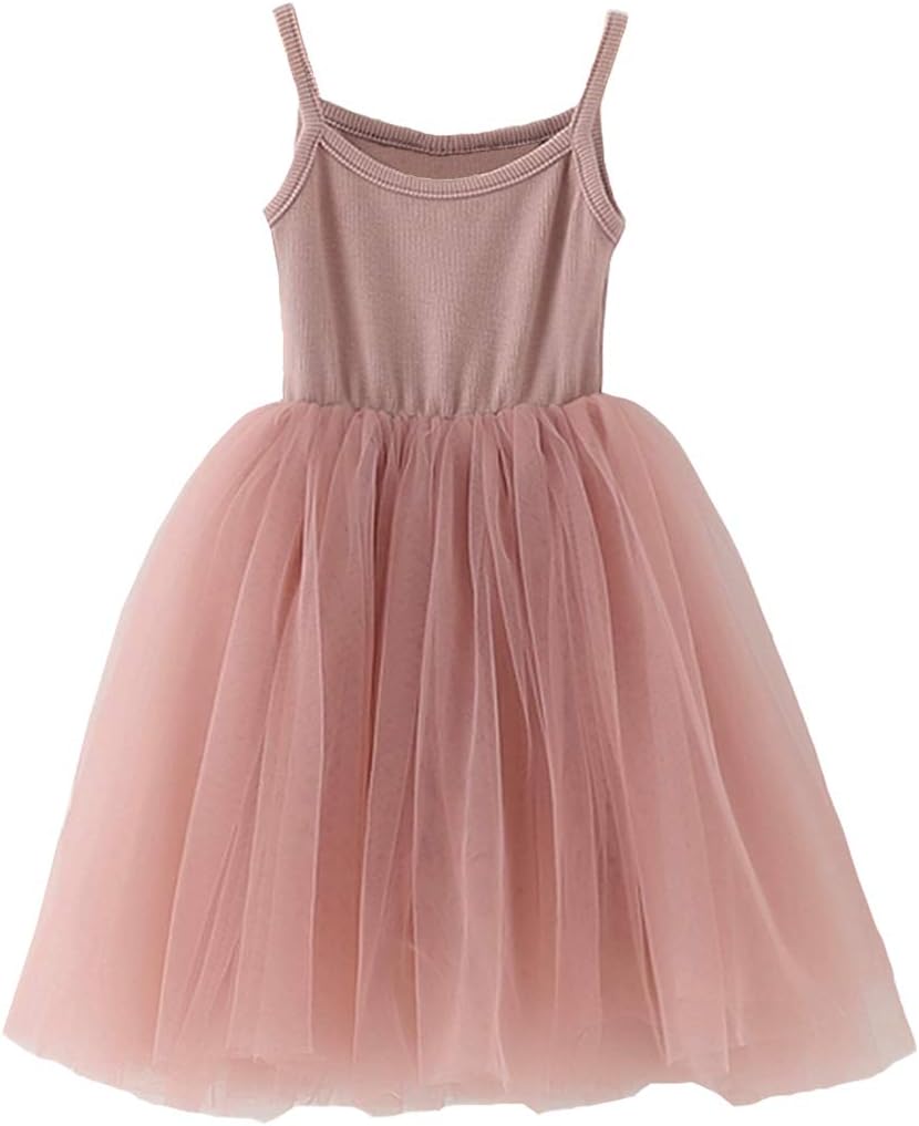 GSVIBK Baby Girls Tutu Dresses Toddlers Infant Tulle Dress Long Sleeve Tutu Dresses Princess Party Dress