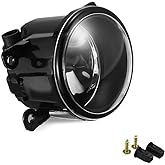 FANLIDE Fog Light Lamp Assembly Front for Ford, Replacement 4F9Z-15200-AA, 4F9Z15200AACP, FO2592217, 88358
