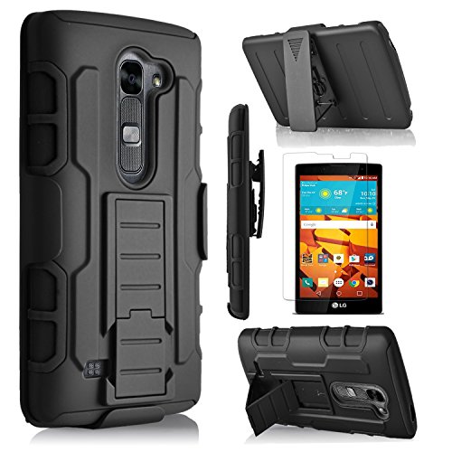 Lg escape 2 case, lg spirit lte case, starshop [heavy duty] dual …