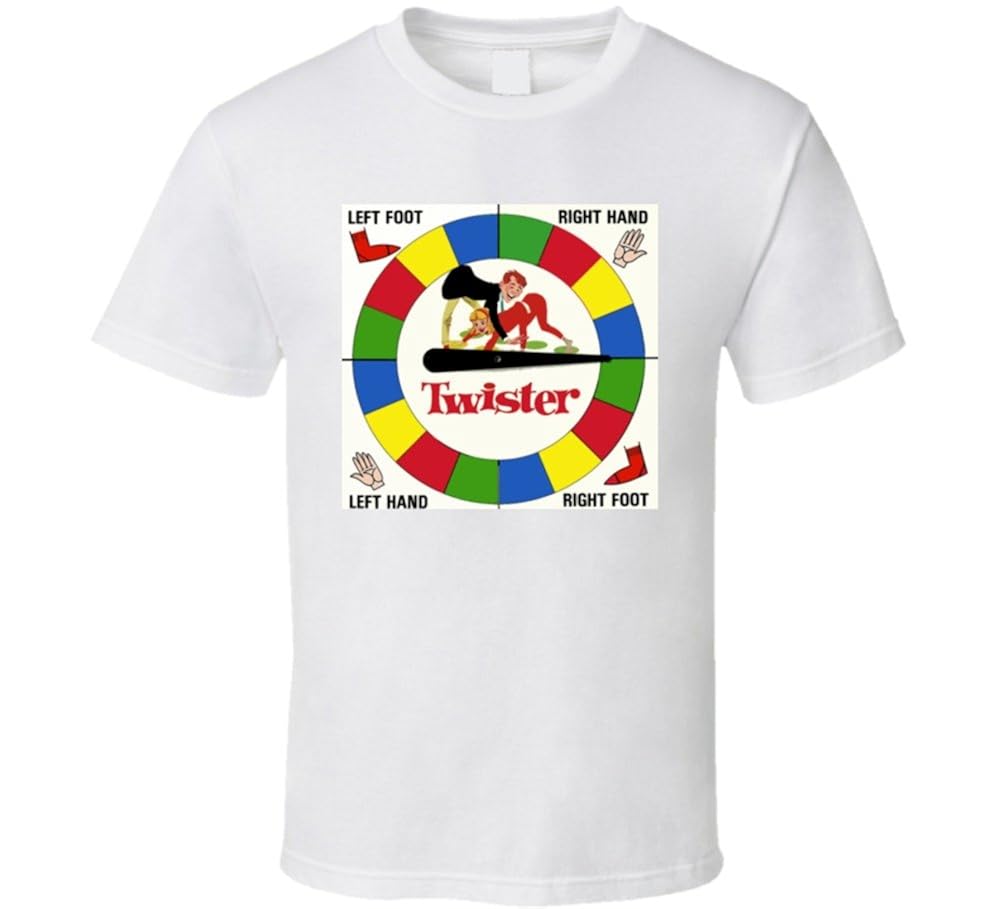 Twister Classic Board Game T Shirt Seknovelty