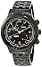 Timex Men's T2N614 Intelligent Quartz Traveller Series World Time Black IP Stainless Steel Bracelet Watch